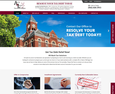 Website Design Portfolio Wisconsin